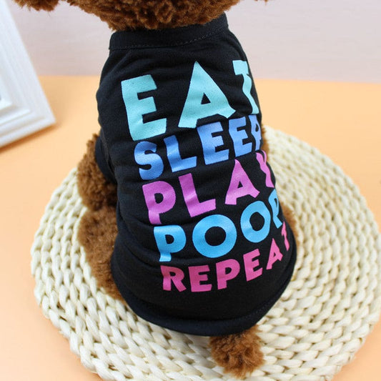 Hunde Backprint T-shirt